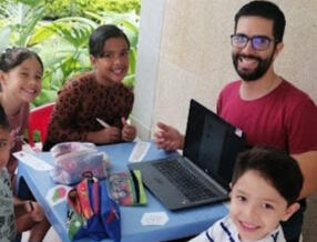 Gamified lessons for kids